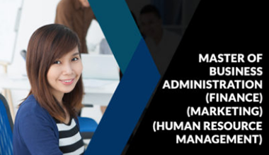 工商管理硕士 MBA： 人力资源管理、市场学、金融 MBA- HRM/Marketing/Finance