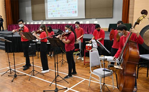 音乐系学生技惊四座