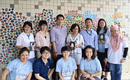 中马幼儿书法体验与文化传承活动开幕